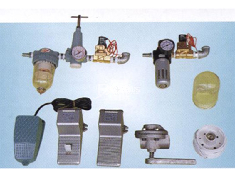 電磁閥、調(diào)壓濾水器、燈座、腳踏開(kāi)關(guān)、調(diào)砂器